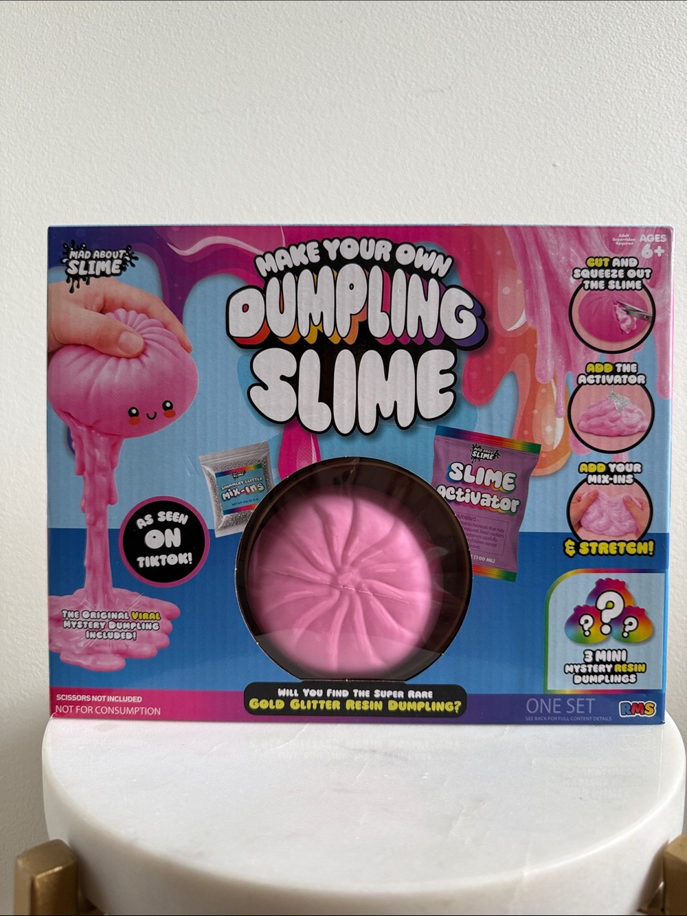RMS Make Your Own DUMPLING SLIME Kit - with Original Mystery Dumpling included
